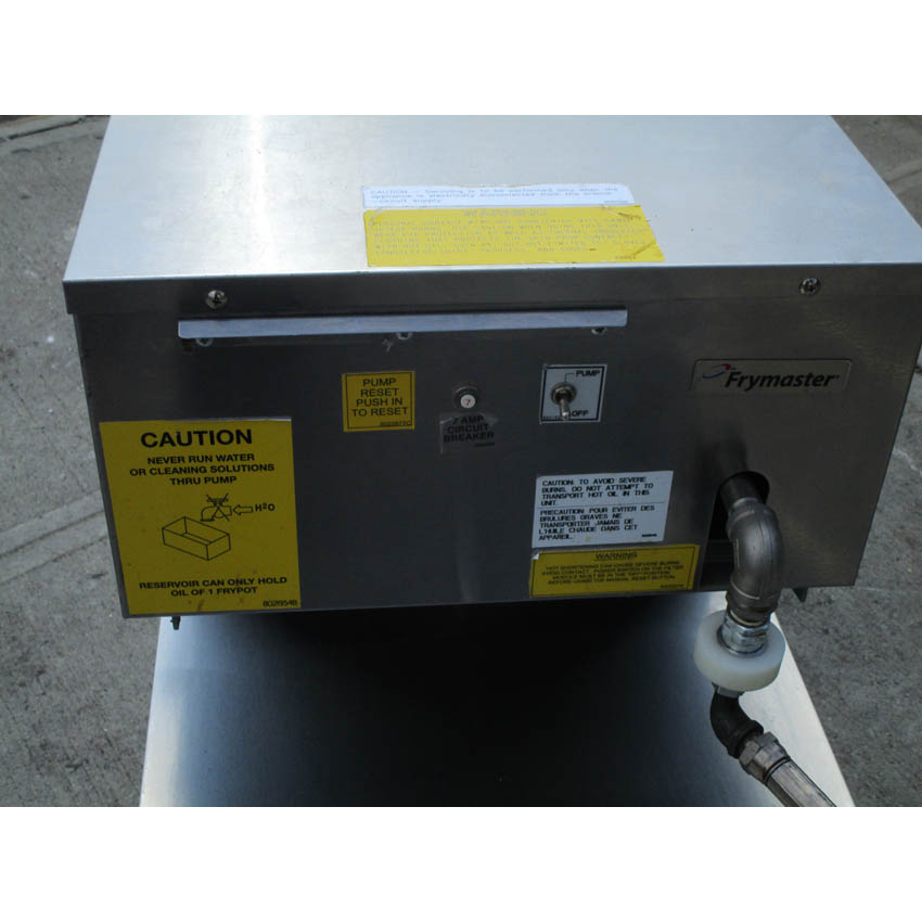 Frymaster PF95LP Low Profile Fryer Oil Filter Mobile, 80 lb. Capacity, Great Condition image 2