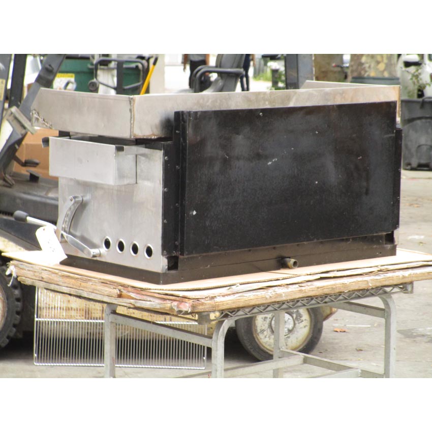 Grindmaster-Cecilware HDB2042 42" Combination Gas Griddle and Cheese Melter, Used, Missing Adjustable Rack image 3