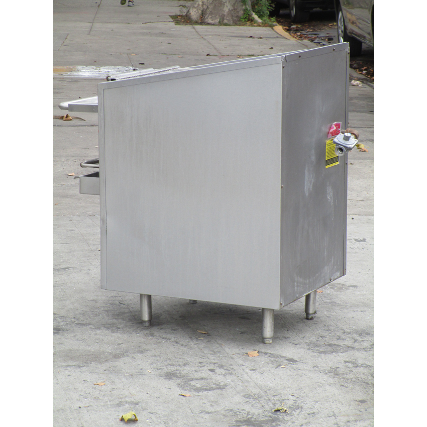 MagiKitch'n FM-624-RMB Gas Char Broiler - Radiant, 24" Wide, Great Condition image 5