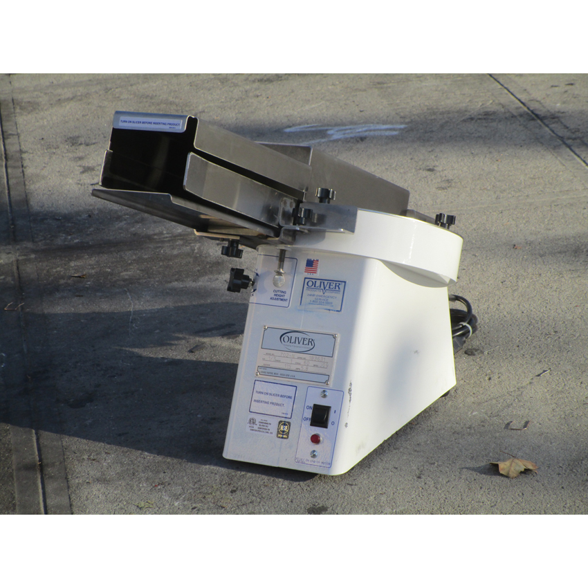 Oliver Bagel Slicer Model 702N, Excellent Condition image 3