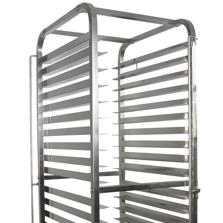 Vollum Front-Load Knock Down Bakery Rack All Stainless, for 20 Full Size Sheet Pans image 2