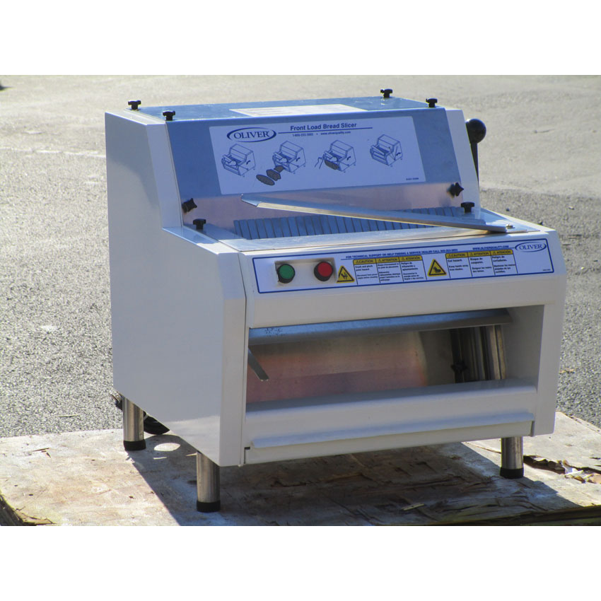 Oliver Bread Slicer 732N 9/16" Cut Slices, Good Condition image 1