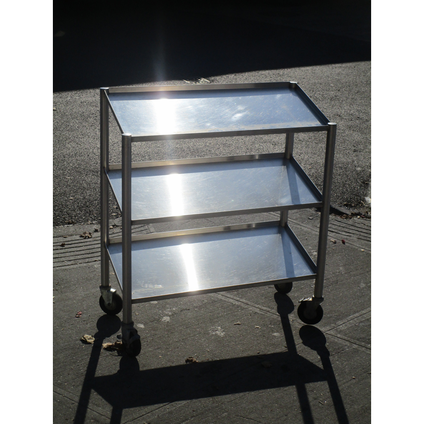 Custom Display Cart Slanted Shelf With Casters image 1