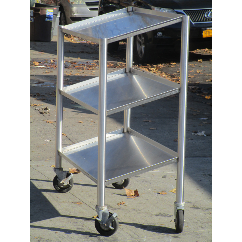 Custom Display Cart Slanted Shelf With Casters image 4