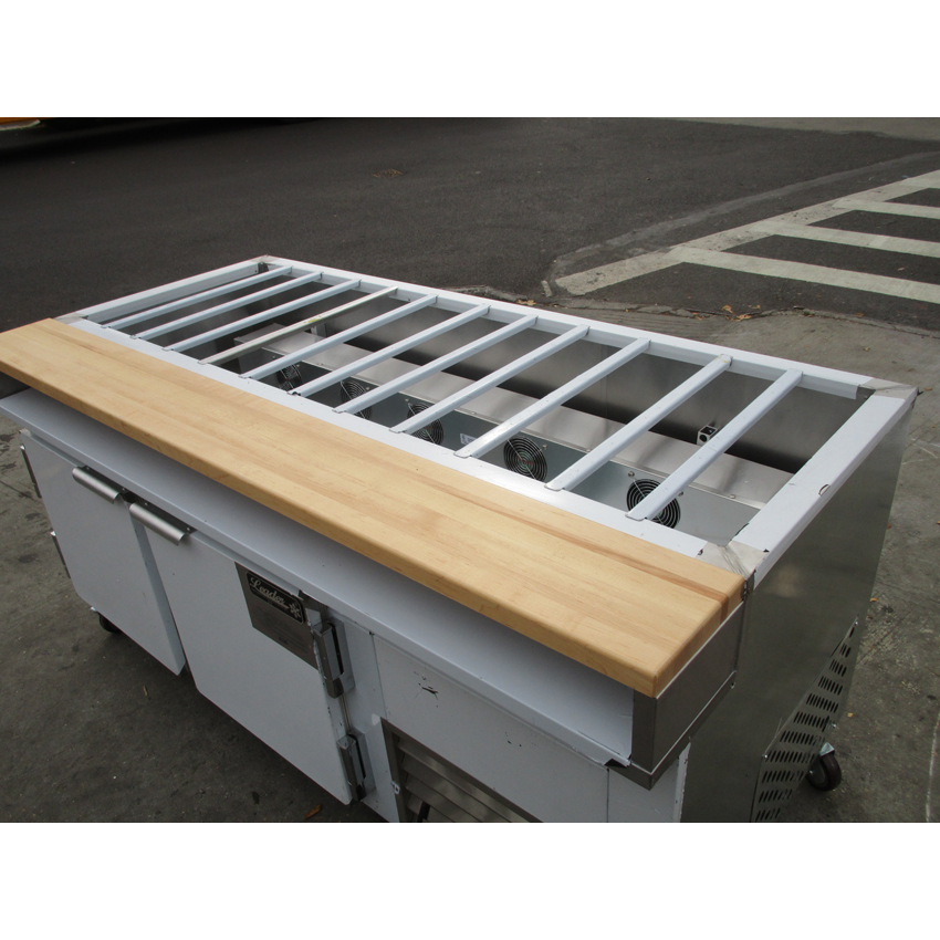 Leader Custom Made Salad Bar, 72"W x 34-1/2"D, Brand New image 8