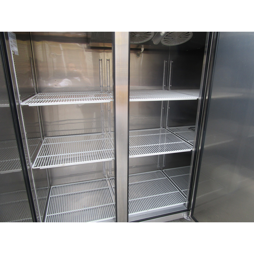 Turbo Air 3 Door Freezer Model M3R72-3, Excellent Condition image 3