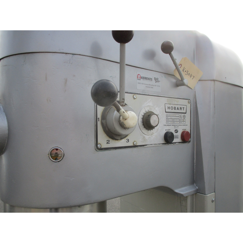 Hobart V1401 140 Quart Mixer 3 Phase, Great Condition image 4