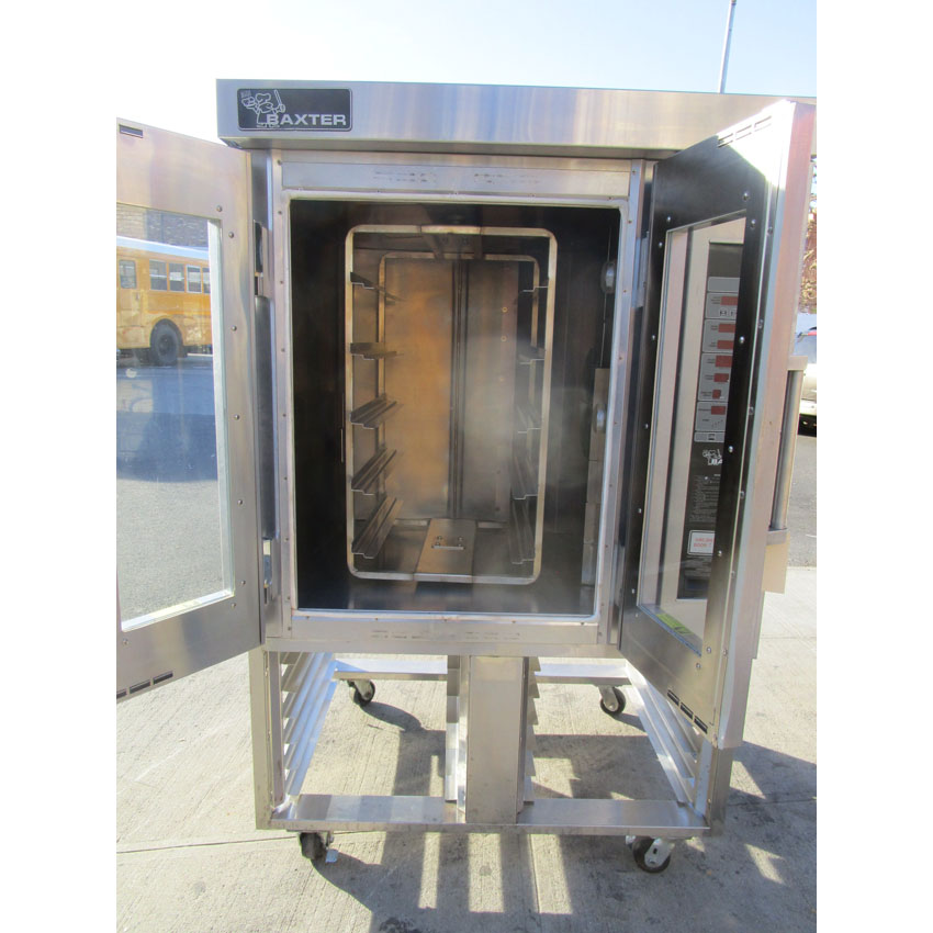 Baxter Mini Rotating Rack Natrual Gas Convection Oven OV300G, Great Condition image 3
