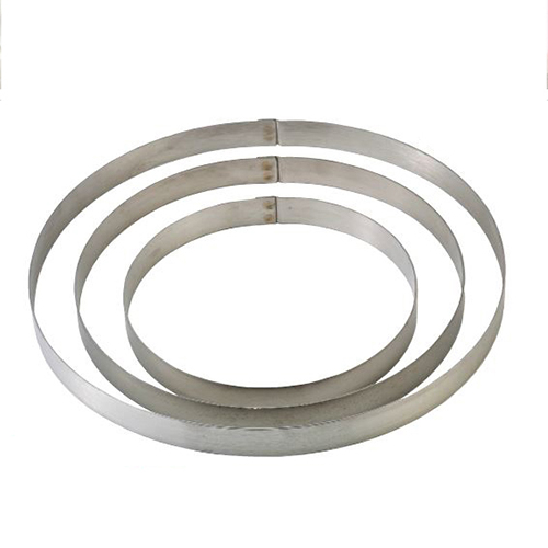 Round Cake Ring Stainless Steel, 5" x 1-3/8" High image 1