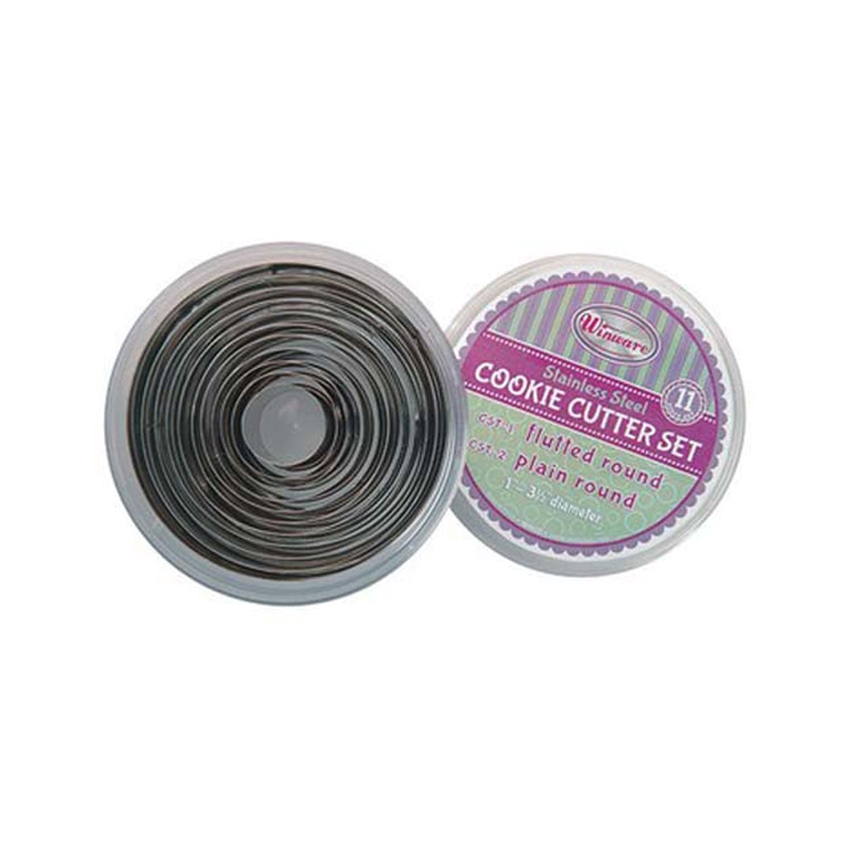 Winco Cookie Cutter Set, Set of 11 image 1