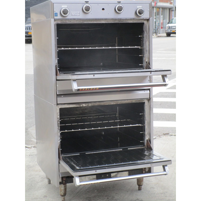 Natural Gas Garland M2R Master Series Double Deck Oven - 80,000 BTU, Very Good Condition image 3