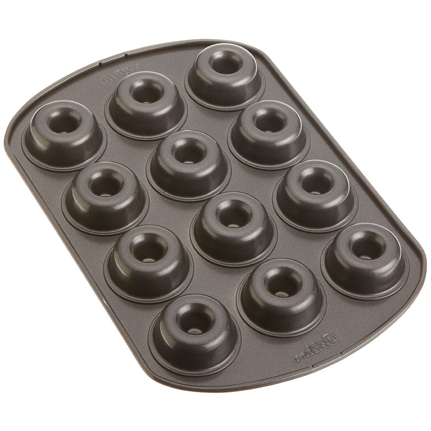 Wilton 12-Cavity Nonstick Mini Doughnut Pan 2105-0614 image 1