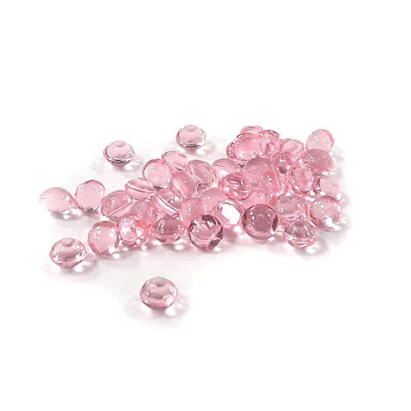 Edible Cherry-Pink Diamond Jewels 6mm (38 Pieces) image 1