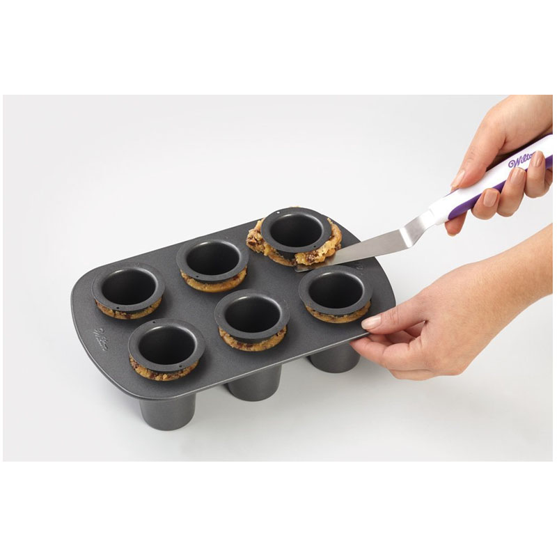 Wilton Cookie Shot Glass Pan Set - 6 Cavities image 2