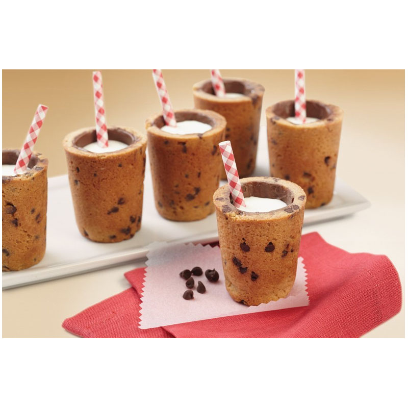 Wilton Cookie Shot Glass Pan Set - 6 Cavities image 6