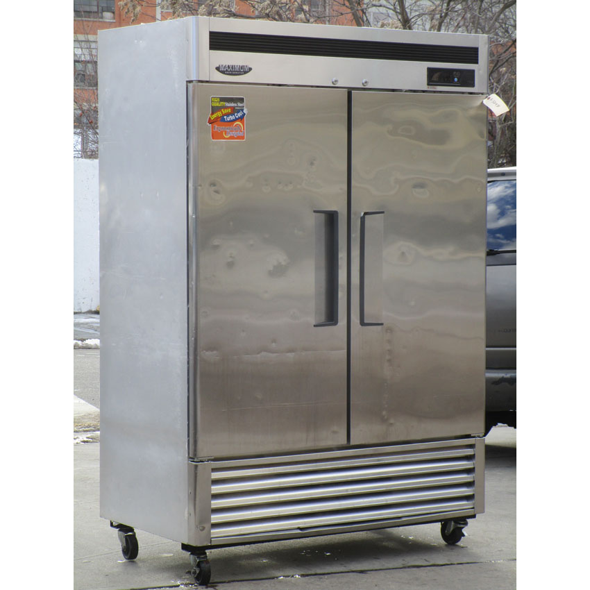 Turbo Air MSR-49NM Solid Door Refrigerator, Excellent Condition image 1