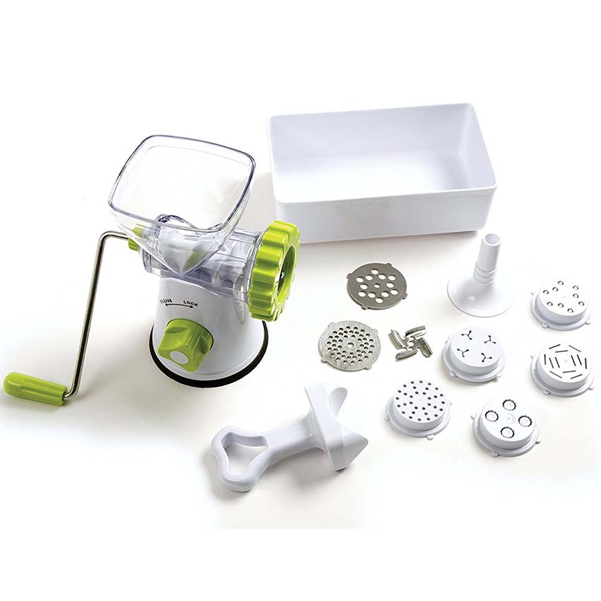 Norpro 151 Meat Grinder, Mincer and Pasta Maker Pasta and Ravioli