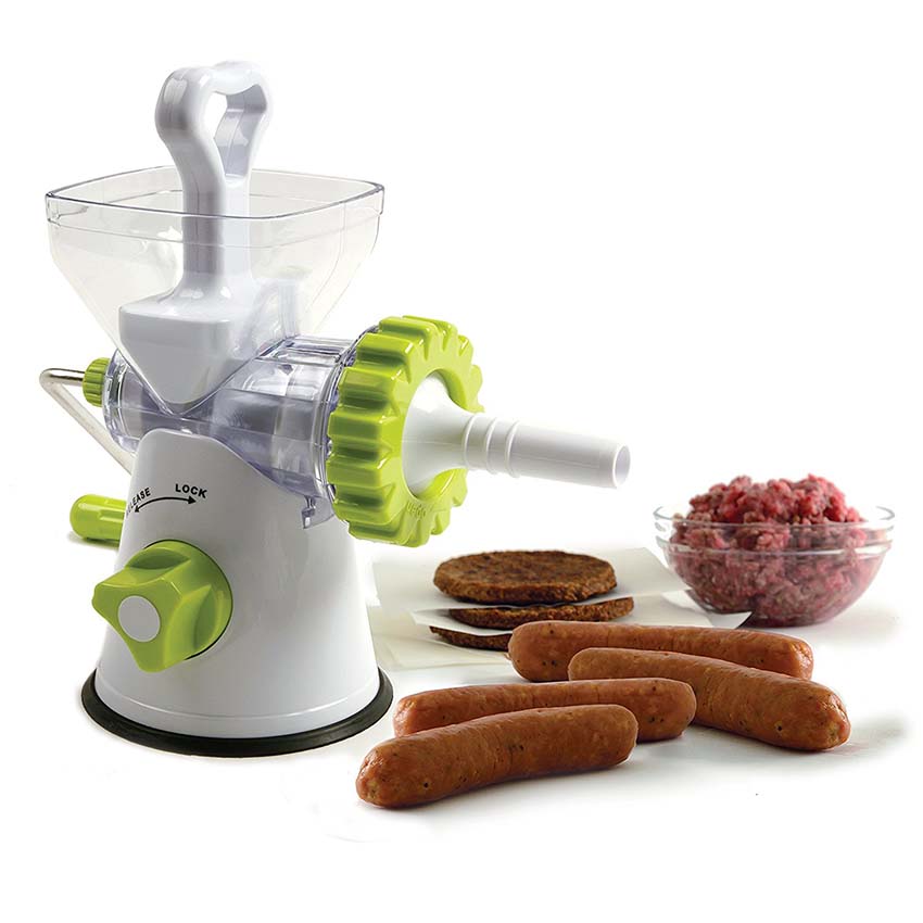 Norpro 151 Meat Grinder, Mincer and Pasta Maker Pasta and Ravioli