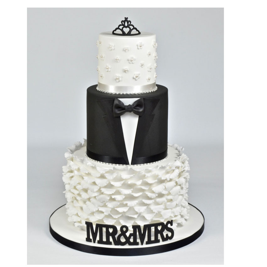 FMM Sugarcraft Curved Words, MR&MRS image 1