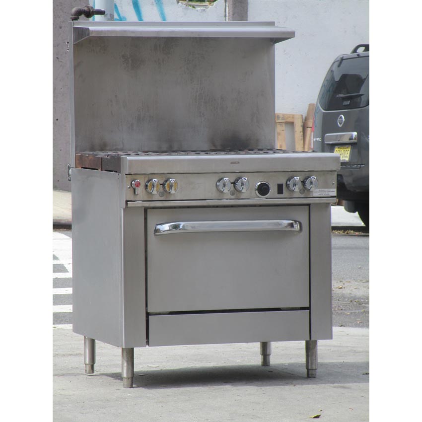 Southbend 4362D 36" 6-Burner Natrual Gas Range, Great Condition image 1