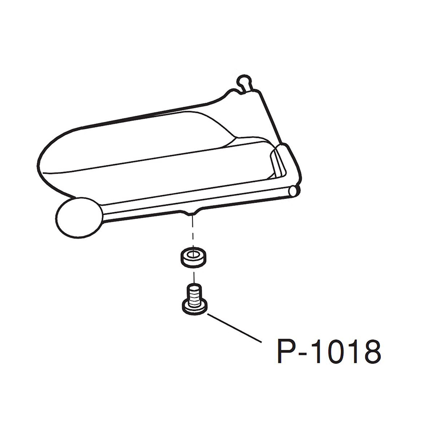 Alfa P-1018 Stop Screw for VS-99P Pusher Plate image 1