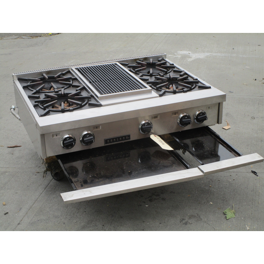 Garland RGT36-4CB Countertop Stove, Used Great Condition image 3