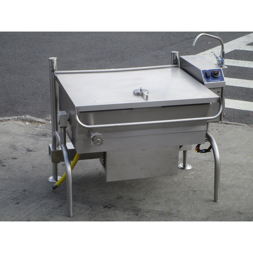 Cleveland 40 Gal. Gas Braising Pan Power Tilt Skillet SGL-40-T1, Very Good Condition image 1