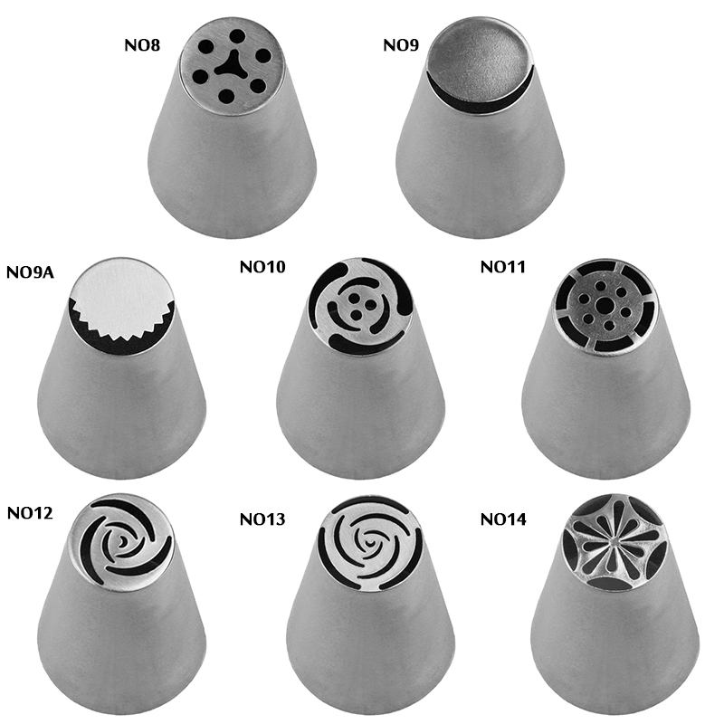 Russian Nozzles, Stainless Steel Seamless Tubes, Set of 34 image 2