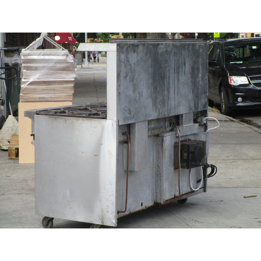 Garland 10 Burner Natrual Gas Stove Model H284RC, Good Condition image 2