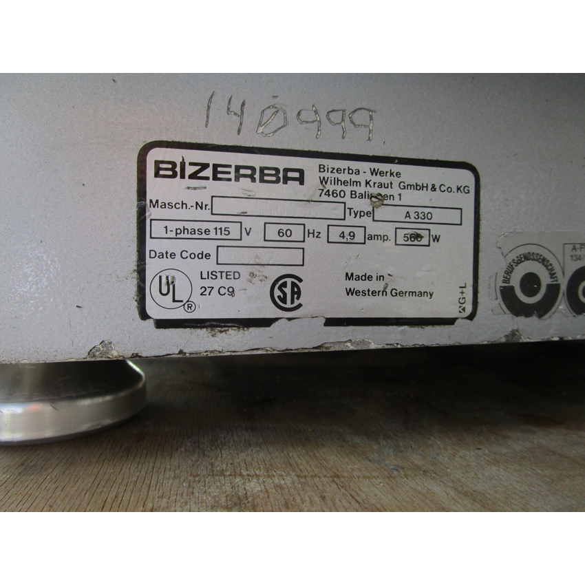 Bizerba Automatic Meat Slicer A330 Series, Used Great Condition image 5