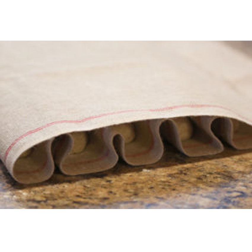 Vollum Baker's Couche Proofing Cloth, 100% Flax Linen Size: 65cm x 40 Meters - Roll image 2