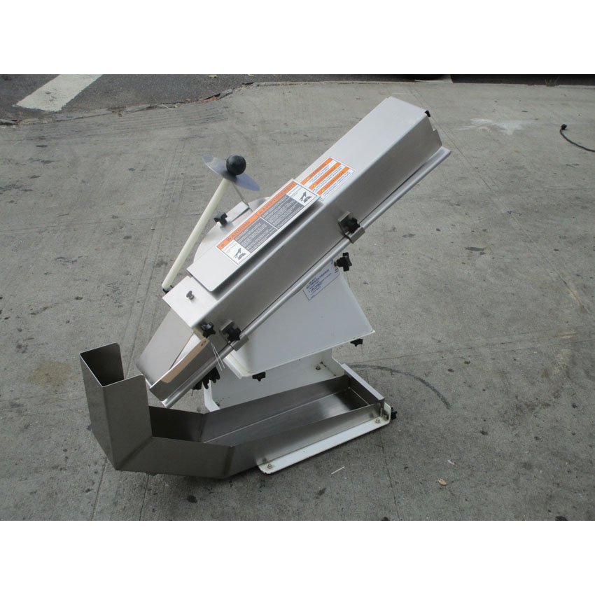 Oliver 702N Bagel Slicer, With Return Slide, Excellent Condition image 3