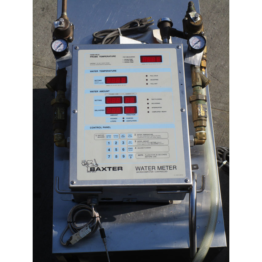 Baxter Water Meter Model SP600W & Chiller Model SC340-04, Good Condition image 3