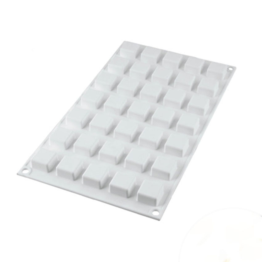 Silikomart "Micro Square 5" Silicone Mold, 0.17 oz. (5 ml) image 1