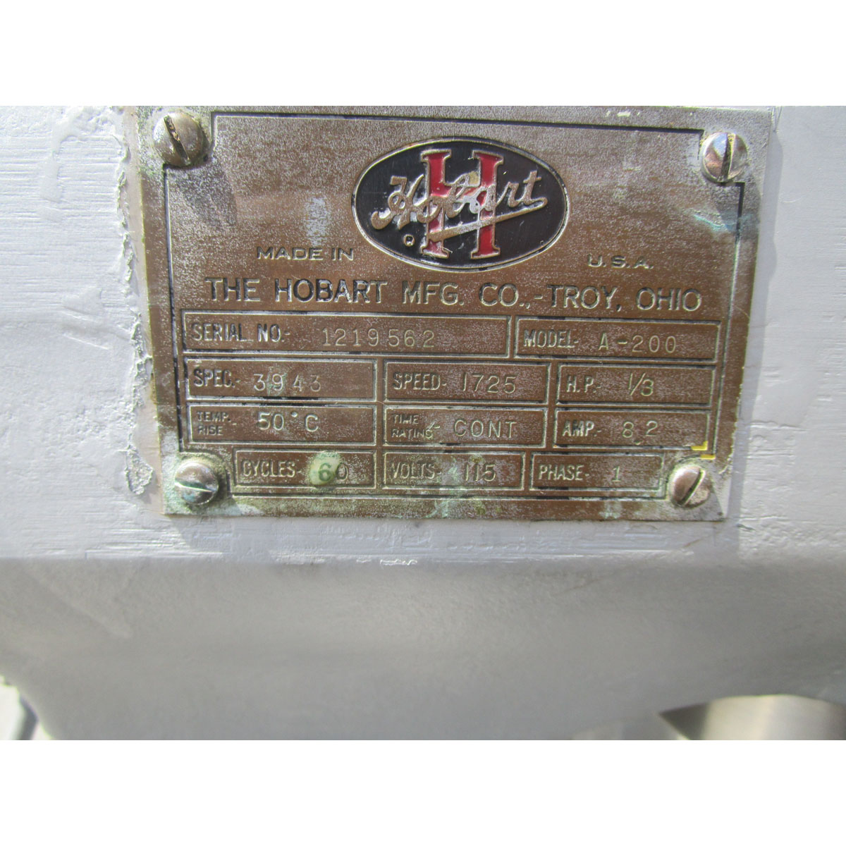 Hobart 20 Quart A200 Mixer, Very Good Condition image 2