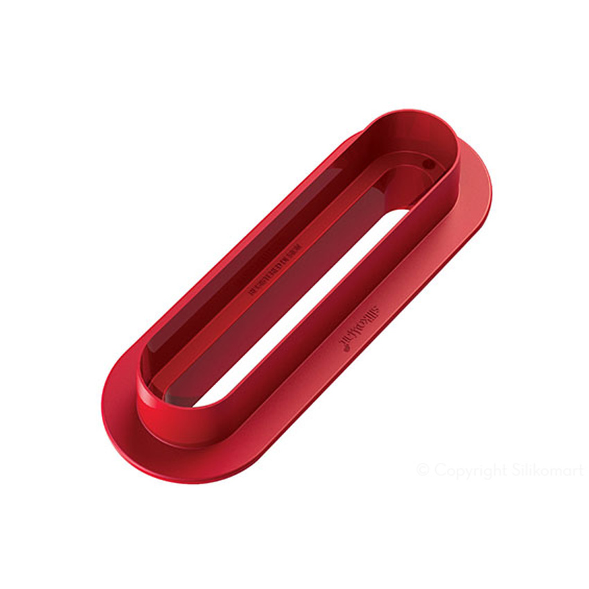 Silikomart Silicone Bakeware Fashion Eclair 2.7 Oz., 5.11" x .98" x .98" High, 10 Cavities image 4