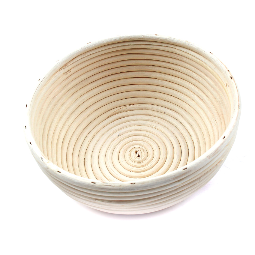 Vollum Brotform Round Proofing Basket 8.5" x 3", 1 lb image 2