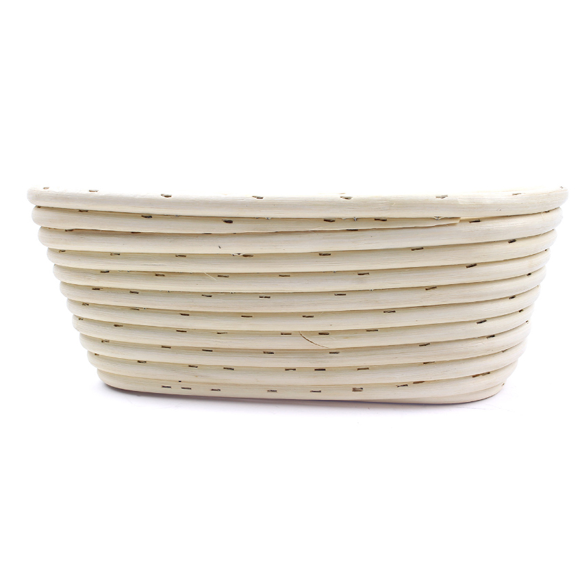 Vollum Brotform Oval Proofing Basket 10" x 7" x 3.5" High, 1 lb image 4