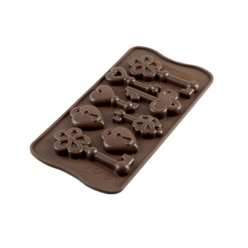 Silikomart 'Easy Choc' Silicone Chocolate Mold, KEYS Silicone Chocolate