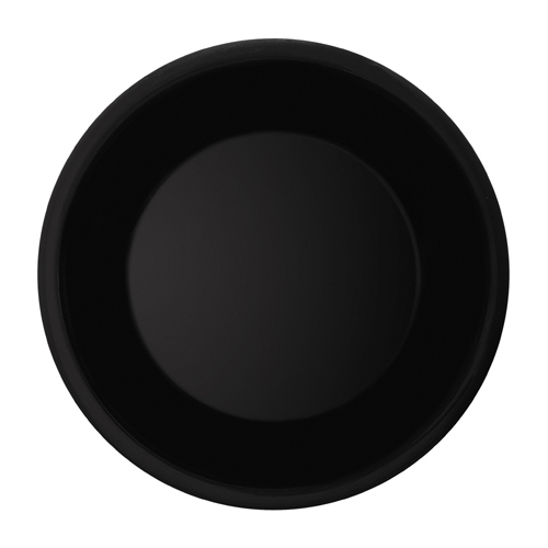 Melamine Plate, Wide Rim, Black Elegance Series, 1 CASE image 1