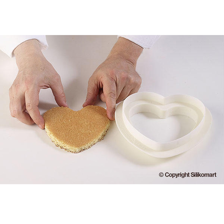 Silikomart TI AMO Heart Silicone Freezing and Baking Mold, 33.81 Oz. image 3