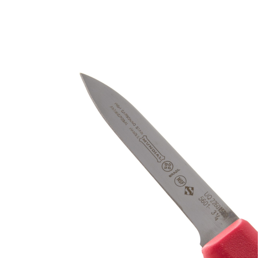 Mundial R5601-3-1/4 Paring Knife, Red Handle image 1