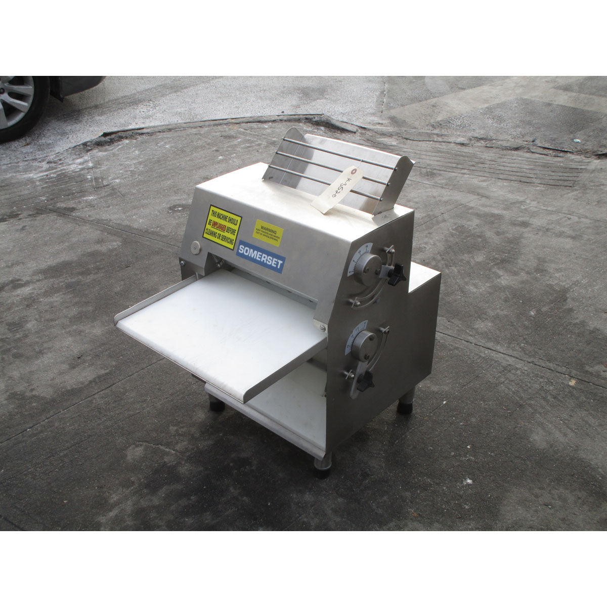 Somerset CDR-1550 Dough Sheeter/Roller, Used Working Condition image 1