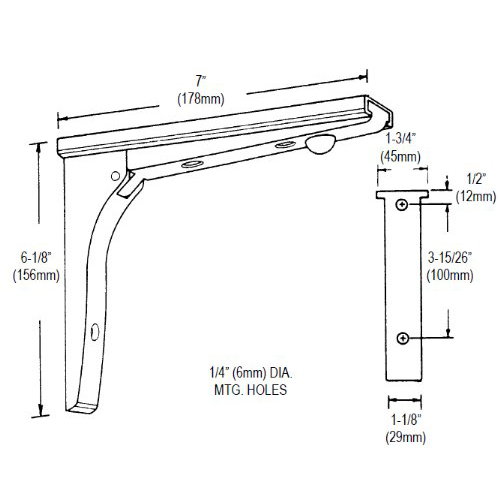 Cutting-Board Bracket image 1