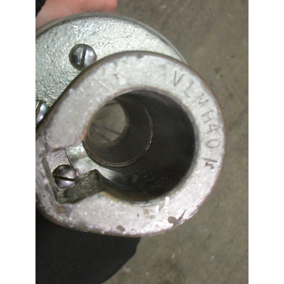 Hobart 00-295158 40 Qt Heavy Duty Stainless Steel I Wire Whip for M802 & V1401, Used Excellent Condition image 1