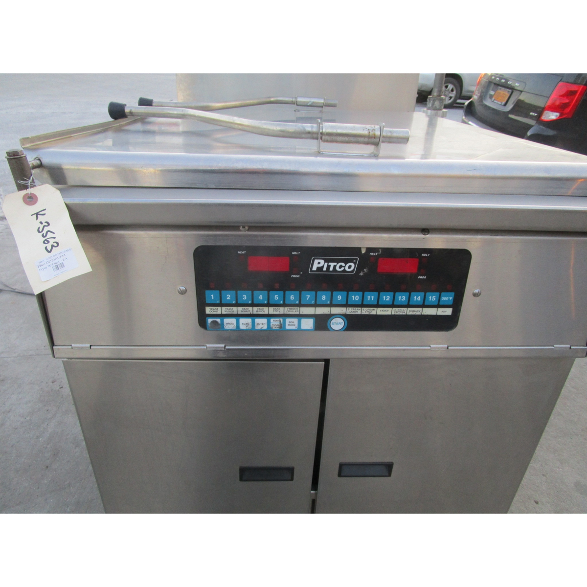 Pitco DD24RUFM Gas Donut Fryer with Filter, Very Good Condition image 2