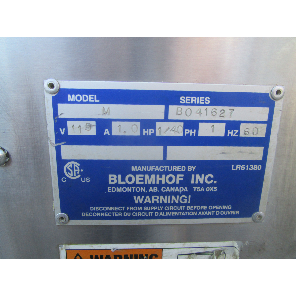 Oliver 797-32 5/8" Cut Bread Slicer With Bagger, Used Very Good Condition image 7