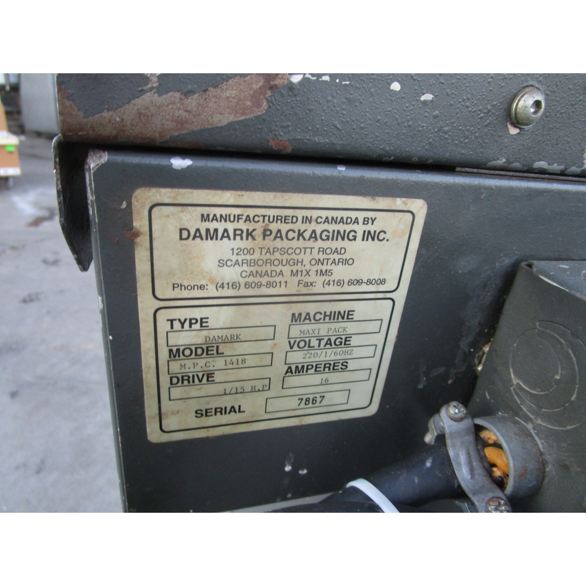 Damark MPC-1418 L-Bar Sealer & Tunnel, Used Good Condition image 5