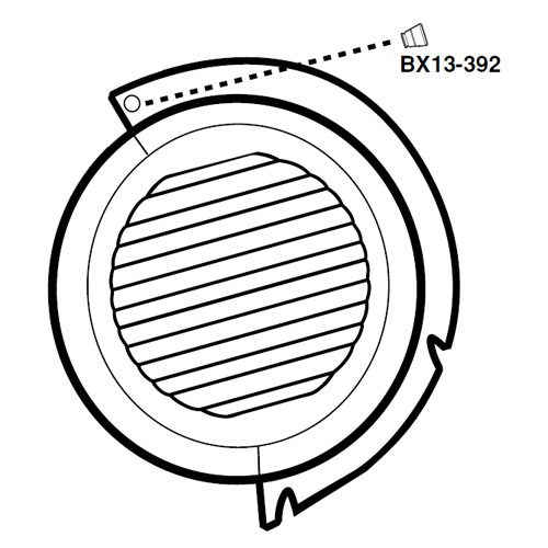 Center Plate Knob For Berkel X13 Slicer image 2