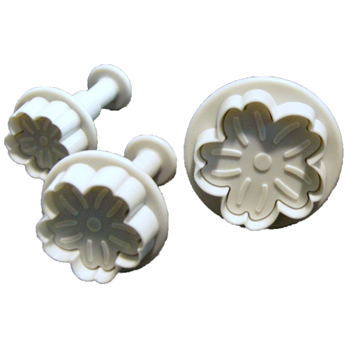 Ateco Plunger Cutters, Set of 3: Gerbera Daisy